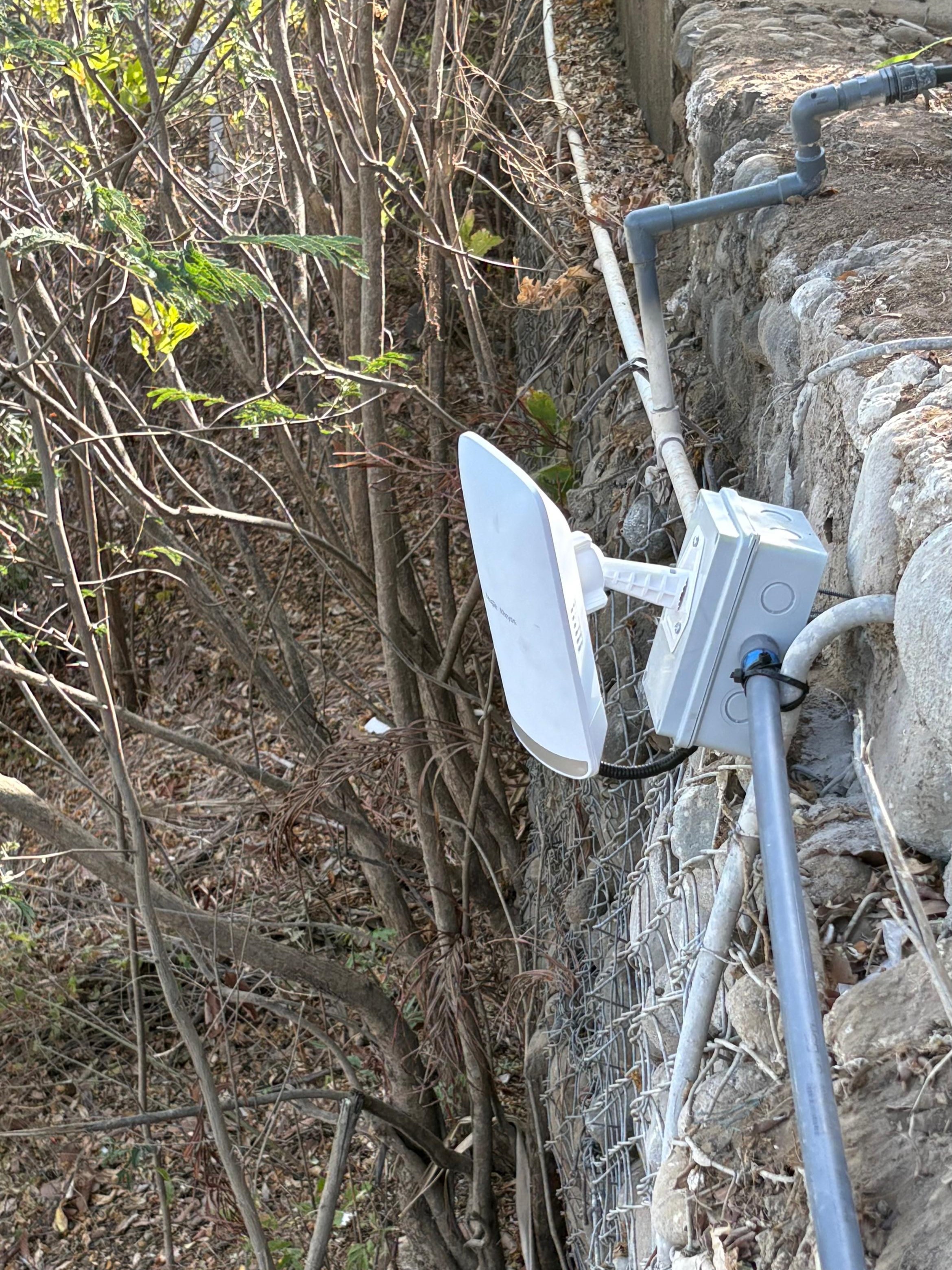 Instalación de antena profesional